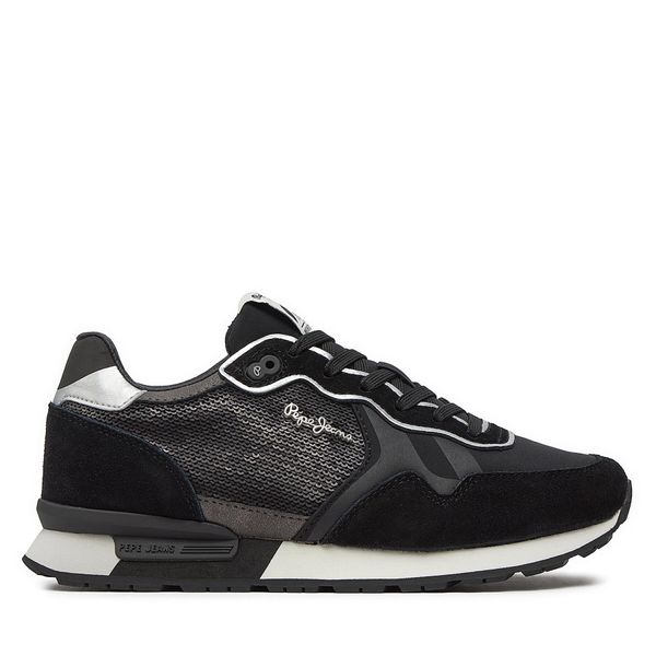 Pepe Jeans Tenisice Pepe Jeans Brit Sequins W PLS40009 Black 999