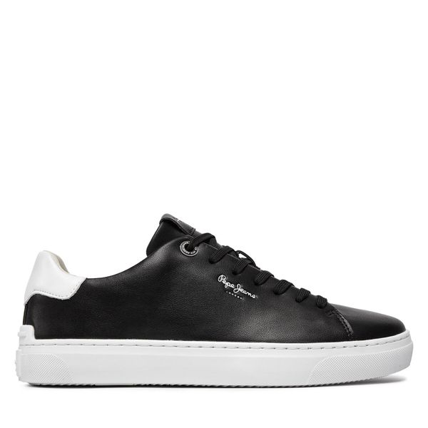 Pepe Jeans Tenisice Pepe Jeans Camden Basic M PMS00007 Crna