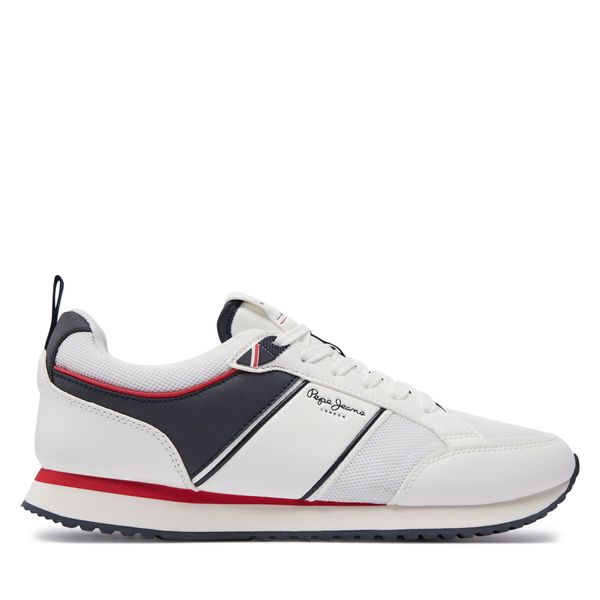 Pepe Jeans Tenisice Pepe Jeans Dublin Brand PMS40009 Bijela