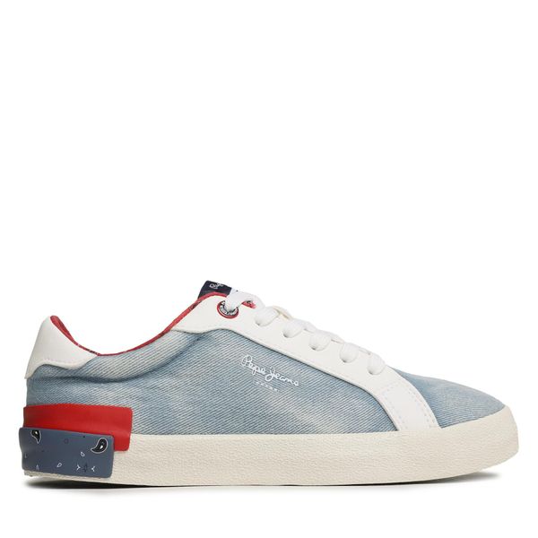 Pepe Jeans Tenisice Pepe Jeans Kenton Denim W PLS31442 Plava