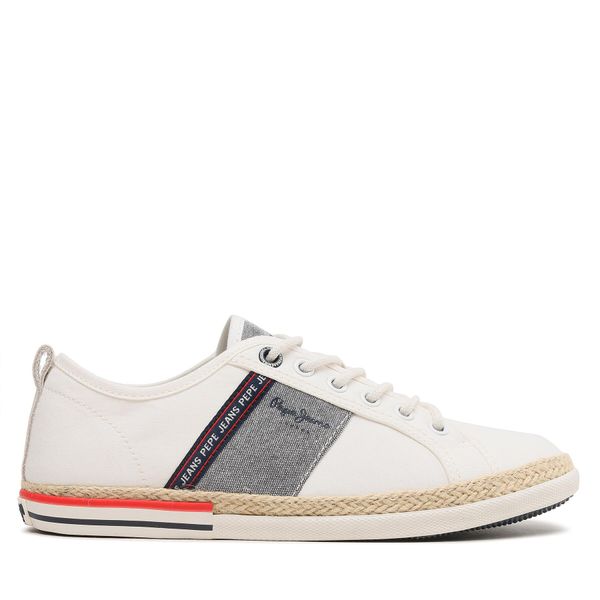 Pepe Jeans Tenisice Pepe Jeans Maoui Tape PMS30917 Bijela