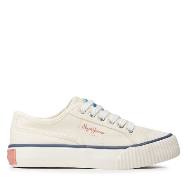 Pepe Jeans Tenisice Pepe Jeans Ottis Platform Girl White 800