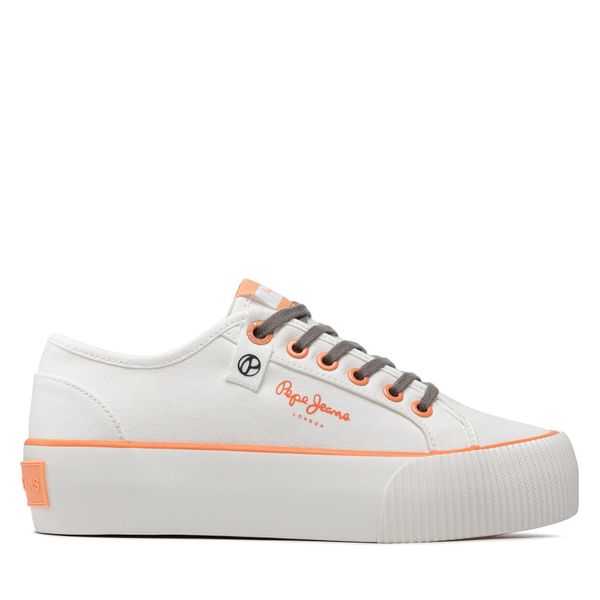 Pepe Jeans Tenisice Pepe Jeans Ottis W Bass PLS31299 White 800