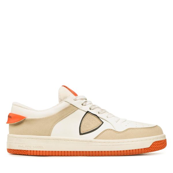 Philippe Model Tenisice Philippe Model Lyon Low LYLU CX28 Blanc/Orange