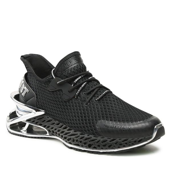 Plein Sport Tenisice Plein Sport The Scratch FABS USC0335 PTE003N Black/Nickel 0291
