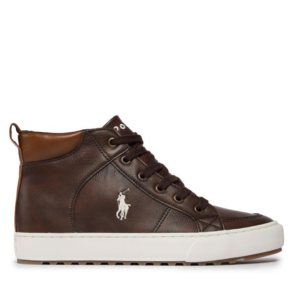 Polo Ralph Lauren Tenisice Polo Ralph Lauren RF104242 CHOCOLATE BURNISHED W/ CREAM