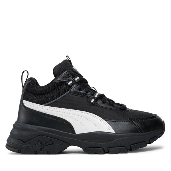 Puma Tenisice Puma Cassia Via Mid 391309 08 Puma Black/Galaxy Pink/Strong Gray