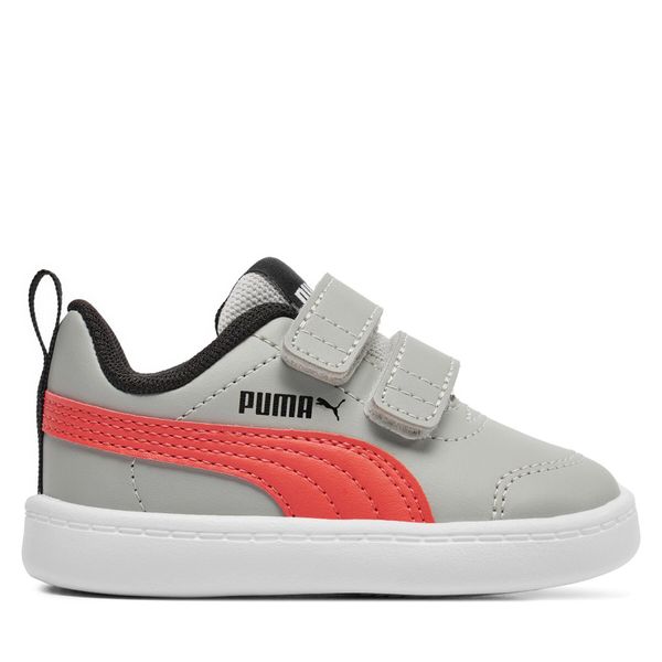 Puma Tenisice Puma Courtflex V2 V Inf 371544-32 Cool Light Gray/Active Red