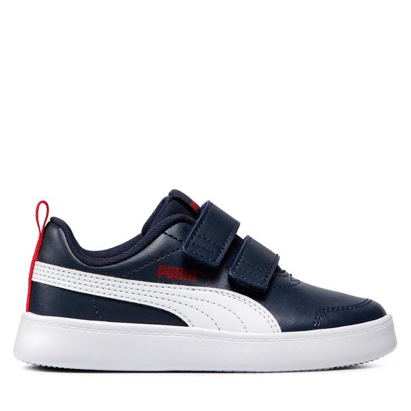 Puma Tenisice Puma Courtflex V2 V Ps 371543 01 Peacoat/High Risk Red