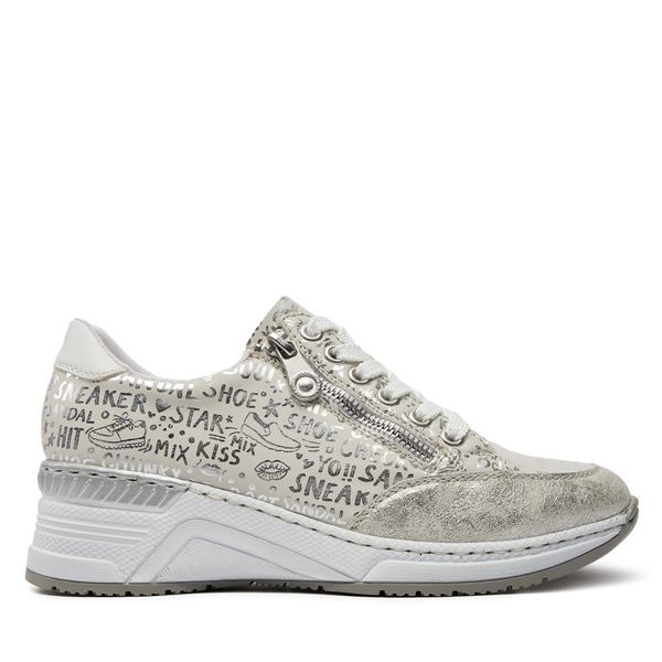Rieker Tenisice Rieker N4316-90 Beige Combination
