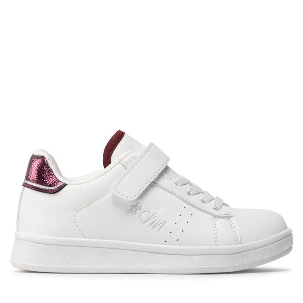 Shone Tenisice Shone 15012-129 Off White/Purple