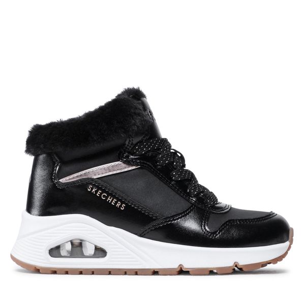 Skechers Tenisice Skechers Uno Cozy On Air 310518L/BKRG Black/Rose Gold