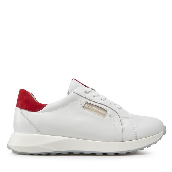 Solo Femme Tenisice Solo Femme 10102-01-N01/I75-03-00 Biały/Czerwony