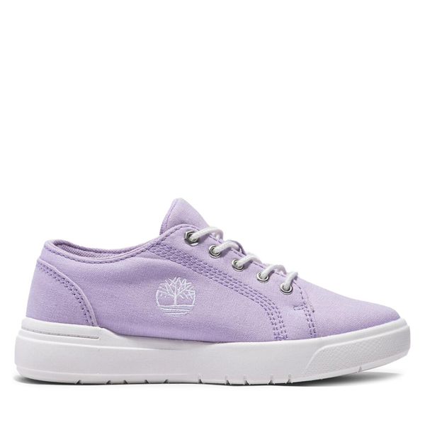 Timberland Tenisice Timberland Seneca Bay Low Lace Sneaker TB0A695NEY21 Light Purple Canvas