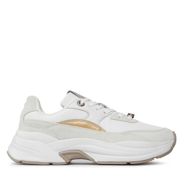 Tommy Hilfiger Tenisice Tommy Hilfiger Chunky Feminine Runner Hardware FW0FW07703 White YBS