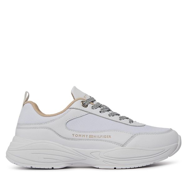 Tommy Hilfiger Tenisice Tommy Hilfiger Chunky Runner FW0FW07708 White YBS