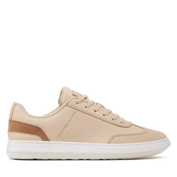 Tommy Hilfiger Tenisice Tommy Hilfiger Corporate Seasonal Cup Leather FM0FM04491 Tuscan Beige AF6