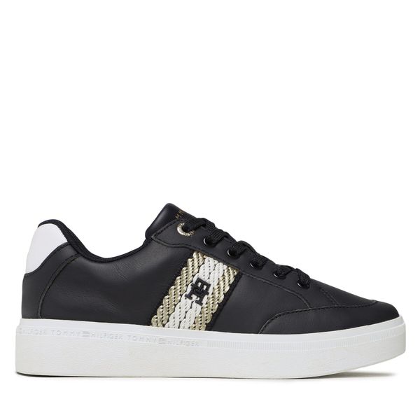 Tommy Hilfiger Tenisice Tommy Hilfiger Court With Webbing FW0FW07106 Space Blue DW6