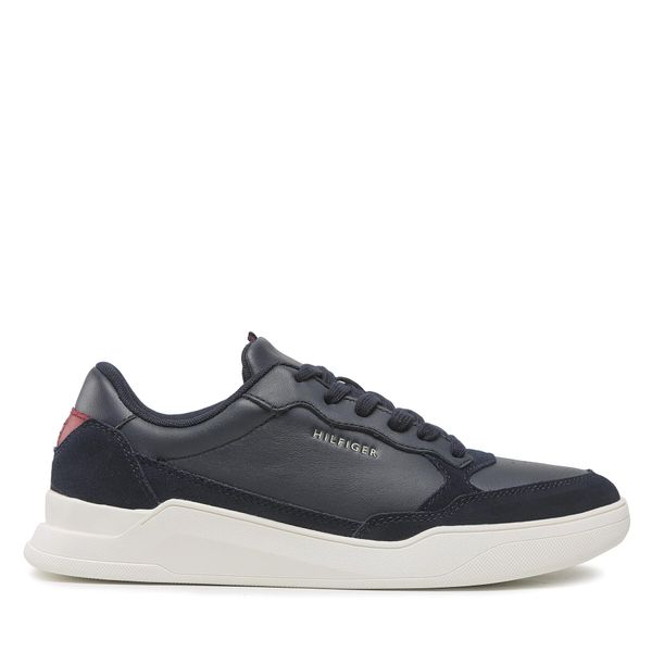 Tommy Hilfiger Tenisice Tommy Hilfiger Elevated Cupsole Leather Mix FM0FM04358 Desert Sky YBI