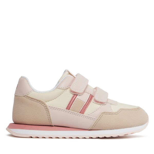 Tommy Hilfiger Tenisice Tommy Hilfiger Flag Low Cut Velcro Sneaker T1A9-33223-1696 S Ružičasta
