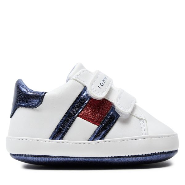 Tommy Hilfiger Tenisice Tommy Hilfiger Kiki T0A4-33180-1528 Bianco/Blu X336