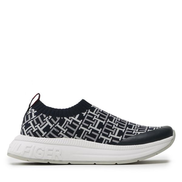 Tommy Hilfiger Tenisice Tommy Hilfiger Low Cut Easy-On T3A9-32746-0034X079 S Blue/Grey X079