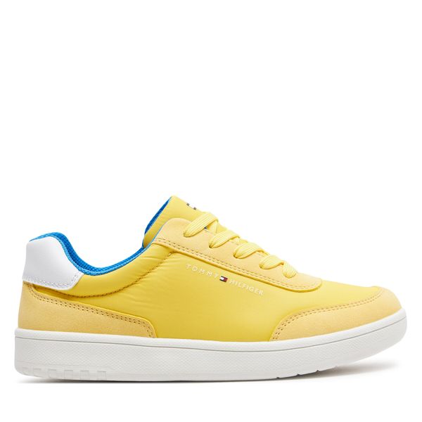 Tommy Hilfiger Tenisice Tommy Hilfiger Low Cut Lace-Up Sneaker T3X9-33351-1694 S Žuta