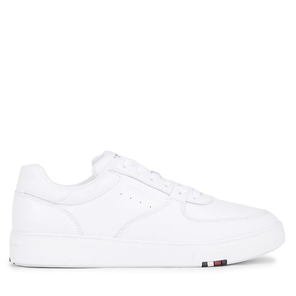 Tommy Hilfiger Tenisice Tommy Hilfiger Modern Cup Corporate Lth FM0FM04941 White YBS