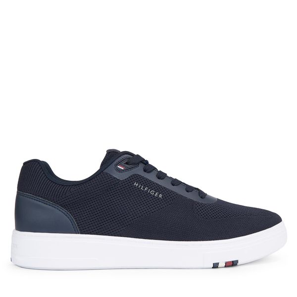 Tommy Hilfiger Tenisice Tommy Hilfiger Modern Cup Knit Rwb FM0FM04942 Tamnoplava