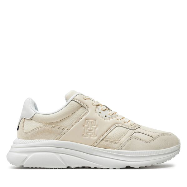 Tommy Hilfiger Tenisice Tommy Hilfiger Modern Runner Best Lth Mix FM0FM04938 Bež