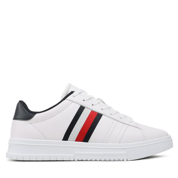 Tommy Hilfiger Tenisice Tommy Hilfiger Supercup Leather FM0FM04706 White YBS