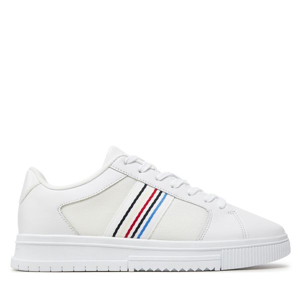 Tommy Hilfiger Tenisice Tommy Hilfiger Supercup Mix Summer FM0FM05052 Bijela