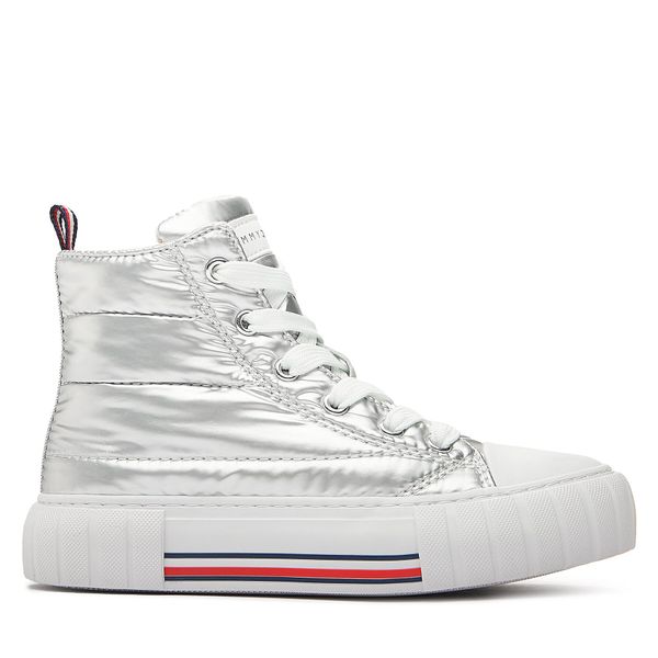 Tommy Hilfiger Tenisice Tommy Hilfiger T3A9-32975-1437904 M Silver 904
