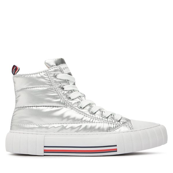 Tommy Hilfiger Tenisice Tommy Hilfiger T3A9-32975-1437904 S Silver 904