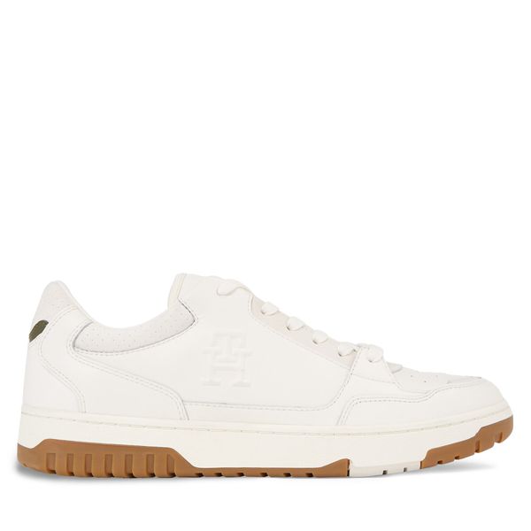 Tommy Hilfiger Tenisice Tommy Hilfiger Th Basket Best Lth Nubuck FM0FM04823 Ancient White YBH
