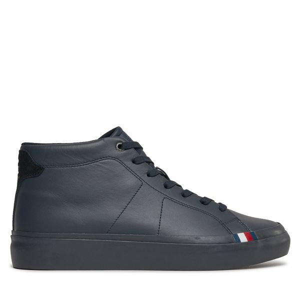 Tommy Hilfiger Tenisice Tommy Hilfiger Thick Vulc Chukka Premium Lth FM0FM04880 Desert Sky DW5