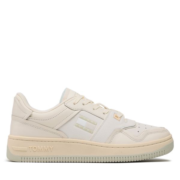 Tommy Jeans Tenisice Tommy Jeans Basket Cupsole EM0EM01194 Écru