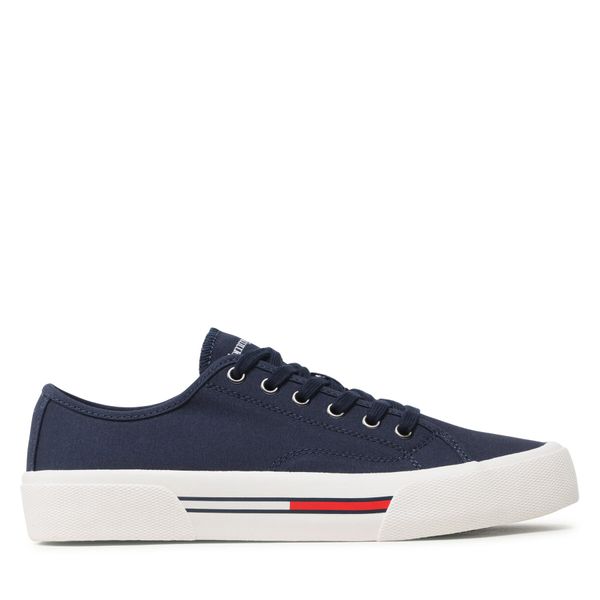 Tommy Jeans Tenisice Tommy Jeans Canvas Sneaker EM0EM01299 Twilight Navy C87