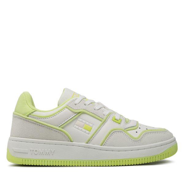 Tommy Jeans Tenisice Tommy Jeans Decon Basket Low Cut EN0EN02084 Bijela