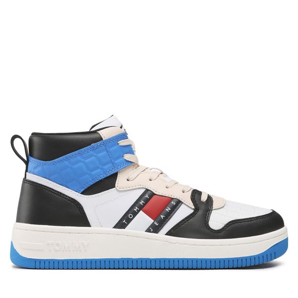 Tommy Jeans Tenisice Tommy Jeans Mid Cut Basket EM0EM01075 Black BDS