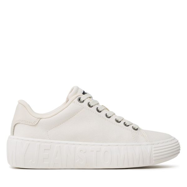 Tommy Jeans Tenisice Tommy Jeans New Cupsole Cnvas Lc EN0EN02171 Ecru YBL