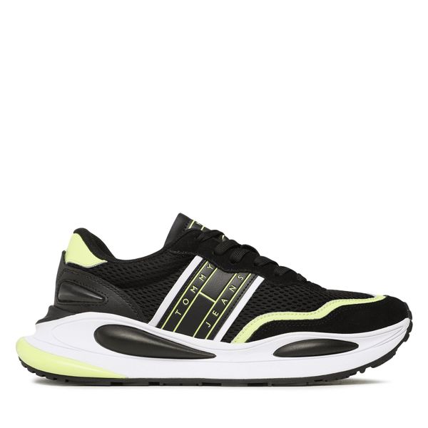 Tommy Jeans Tenisice Tommy Jeans Runner EM0EM01170 Black
