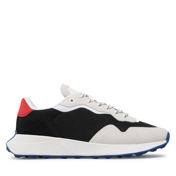 Tommy Jeans Tenisice Tommy Jeans Runner Outsole EM0EM01176 Black BDS