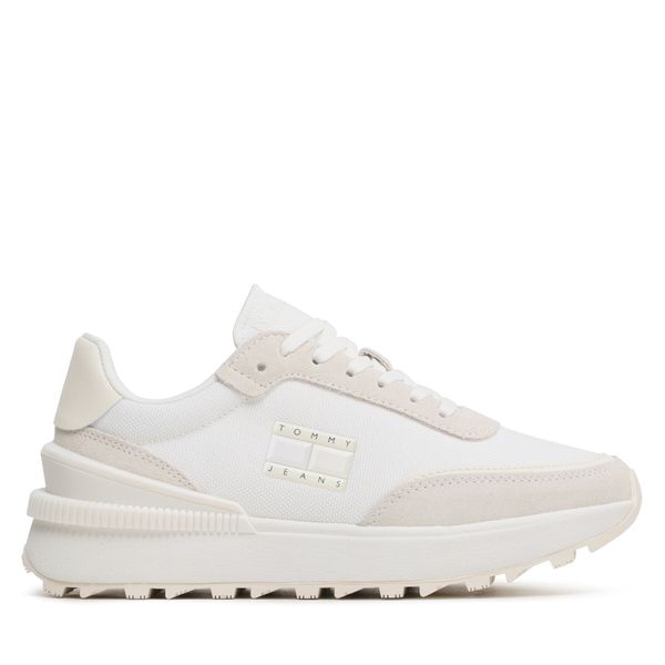 Tommy Jeans Tenisice Tommy Jeans Tech Runner Material Mix EN0EN02358 Ecru/Ivory TBL