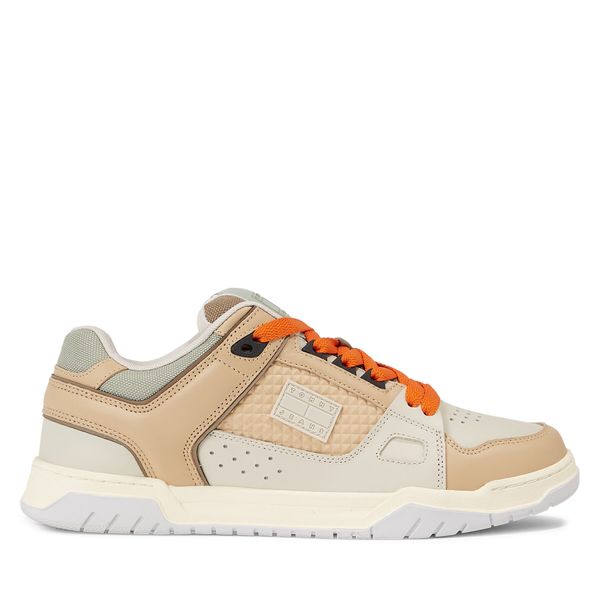Tommy Jeans Tenisice Tommy Jeans Tjm Leather Skater Tongue EM0EM01260 Tawny Sand/Earth/Faded Willow AB0