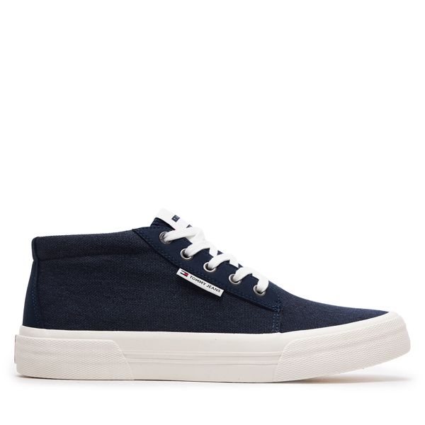 Tommy Jeans Tenisice Tommy Jeans Tjm Mid Cut Canvas Color EM0EM01412 Blue C1G