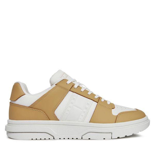 Tommy Jeans Tenisice Tommy Jeans Tjm Mix Material Cupsole 2.0 EM0EM01345 Tawny Sand AB0