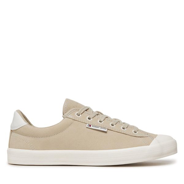 Tommy Jeans Tenisice Tommy Jeans Tjm Vulcanized Bumper Suede EM0EM01407 Bež