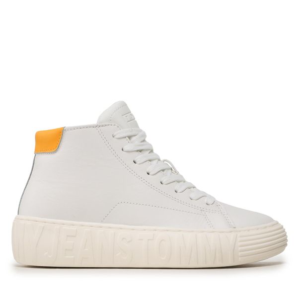 Tommy Jeans Tenisice Tommy Jeans Tjw New Cupsole Leather Mc EN0EN02213 Ecru YBL