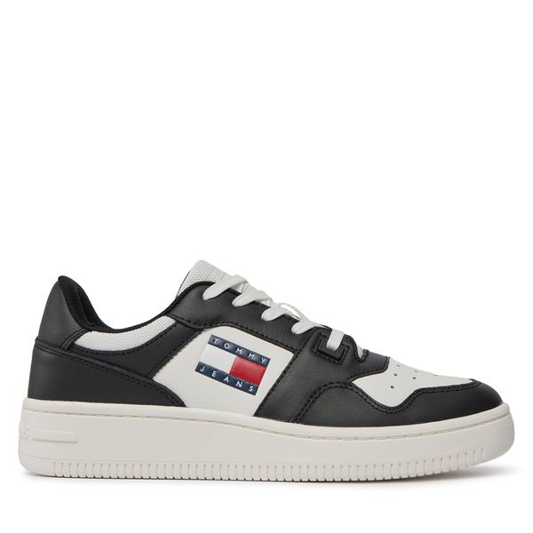 Tommy Jeans Tenisice Tommy Jeans Tjw Retro Basket Ess EN0EN02505 Black / Ecru YBL